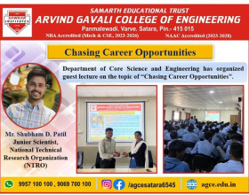 Guest Lecture on Chasing Career Opportunities