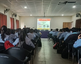 Training & Placement Cell Organized Guest lecture on topic on Placement Opportunities in IT Sector 2/02/2024