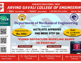 Fused Deposition Modelling Based 3 D Printing (Workshop)