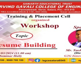 Guest Lecture on Resume Building