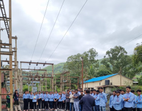 Industrial Visit at Medha Sub-station dated 26/09/2025