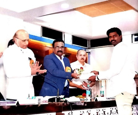 Mr. MayurJagtap has got First Prize in Yashavantrao Chavan Institute of Science Satara.
