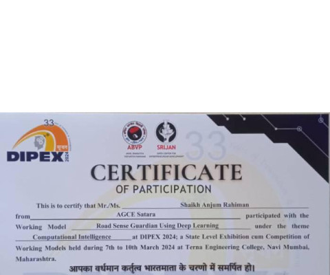 Dipex 2024 State Level Project Competition Participation