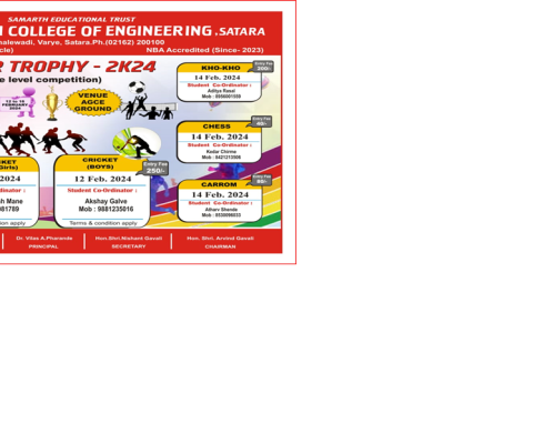 Sawakar Trophy 2024