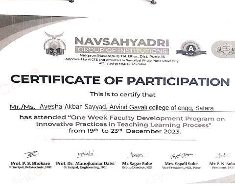 Faculty Development Program