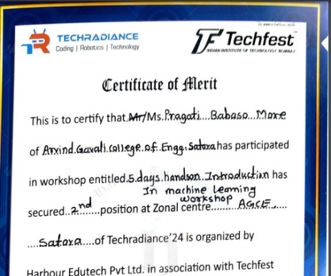 Machine Learning Workshop organized by  Computer Science and Engineering Department in association with IIT  Bombay