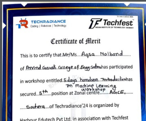 Machine Learning Workshop organized by  Computer Science and Engineering Department in association with IIT  Bombay