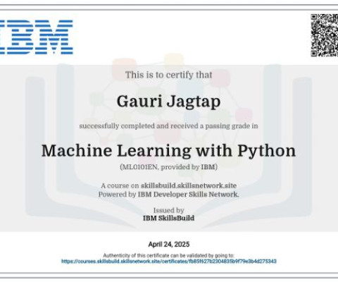 Machine Learning with Python
