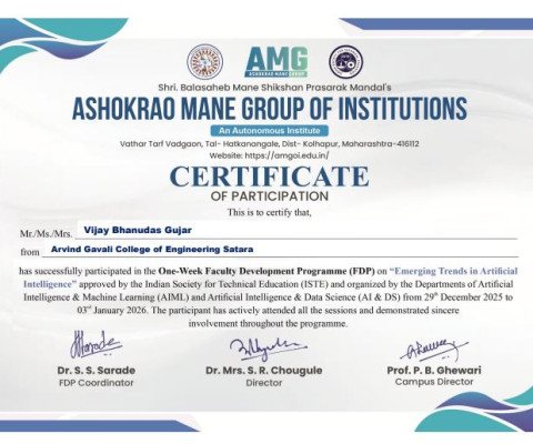 FDP- Emerging Trends in AI