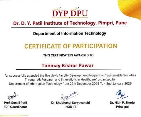 Certification of Participation 