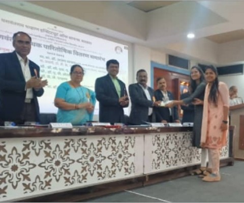 Ms. Pooja Pawar has awardedby YashvantraoChavan Institute of Science, Satara.