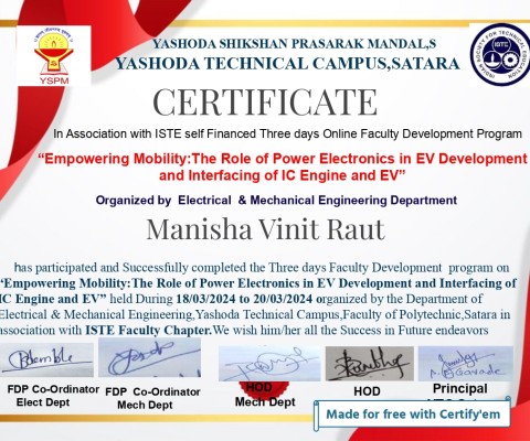 “Empowering Mobility:The Role of Power Electronics in EV Development  and Interfacing of IC Engine and EV”