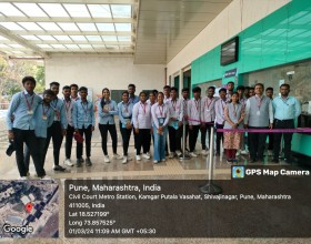 Industrial Visit at Metro,Pune @ 1 March,2024